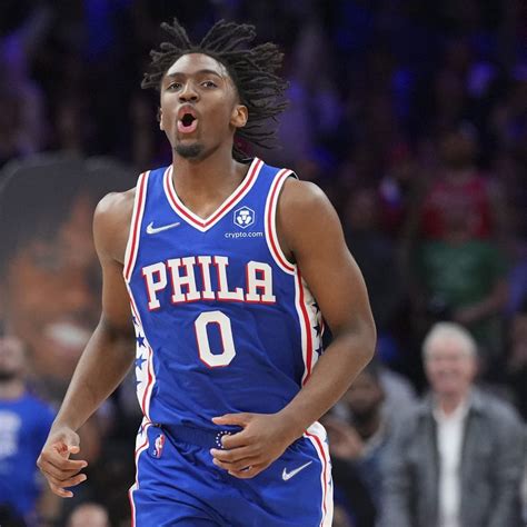 Tyrese Maxey’s career.